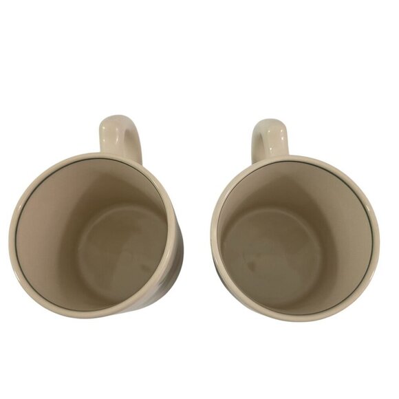 Epoch Wholesome Cups Fruit Pattern 12 Oz Stoneware Coffee Tea Mugs – Set of 2 - Picture 4 of 16